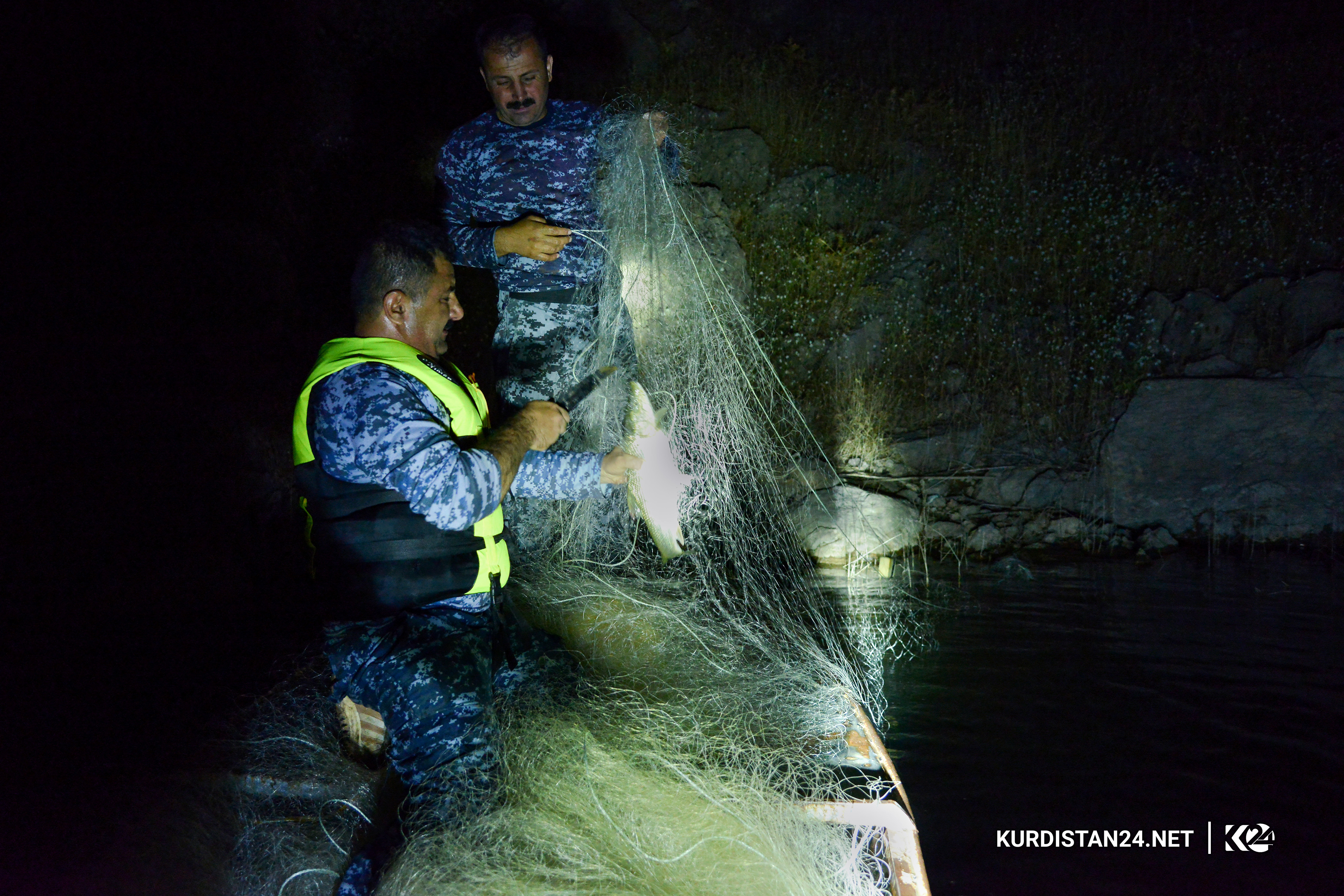 كاری شه‌وانه‌ی پۆلیسی دارستان بۆ پاراستنی ژینگه‌ی كوردستان ببینه‌